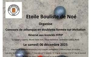 Concours amical sur invitation